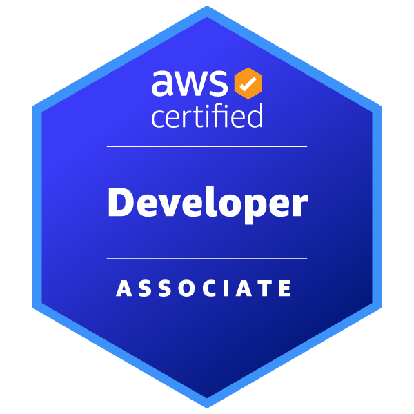 AWS Certified Developer Associate Badge