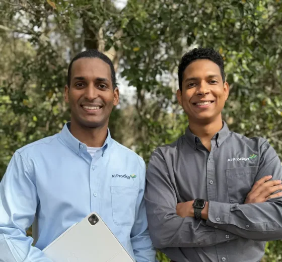 Carlos and Jose David Germosen, founders of AI Prodigy